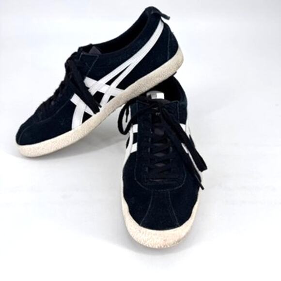 Onitsuka Tigers Shoes Size 9 Mens Black Mexico Delegation - Picture 1 of 8